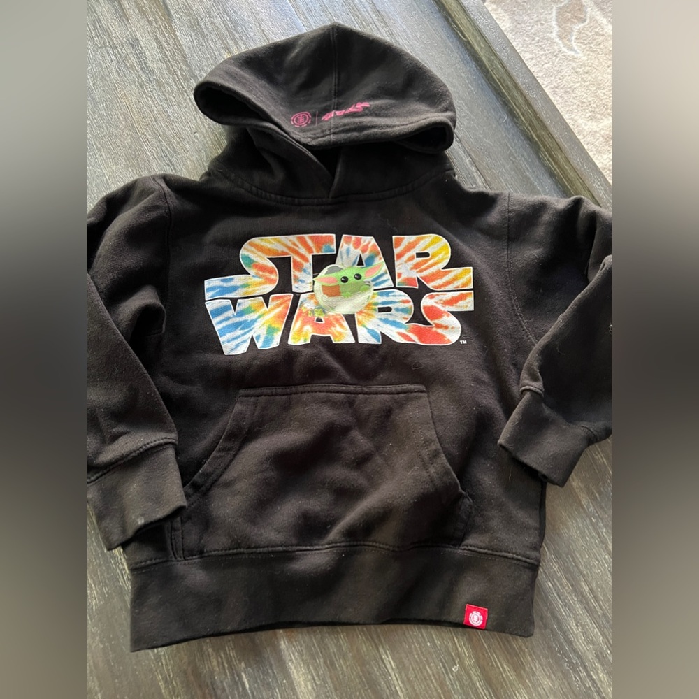 Element child star wars hoodie
